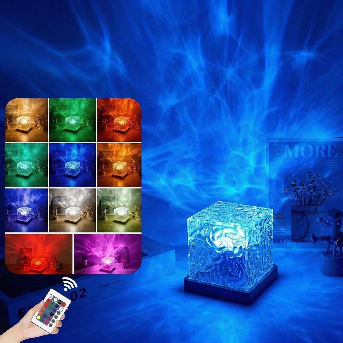 Lámpara de Olas Relajantes